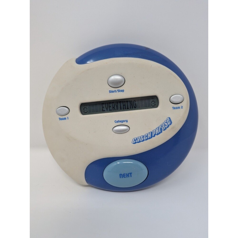 Hasbro Catch Phrase Electronic Handheld Game 2004 Party Game Tested Works